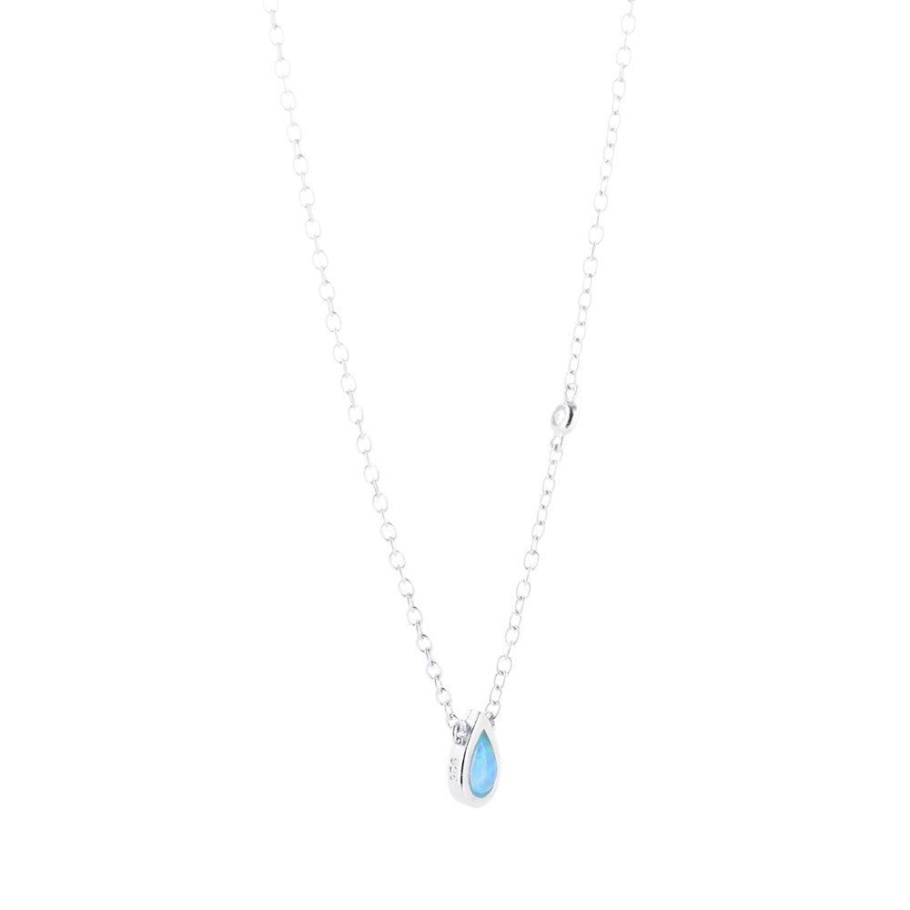 Pear shape Opalite Pendant Neclace