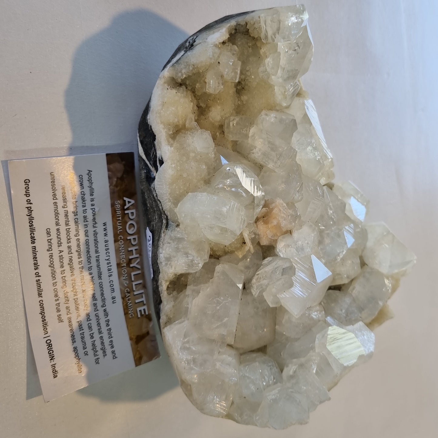 Apophyllite Cluster Crystal