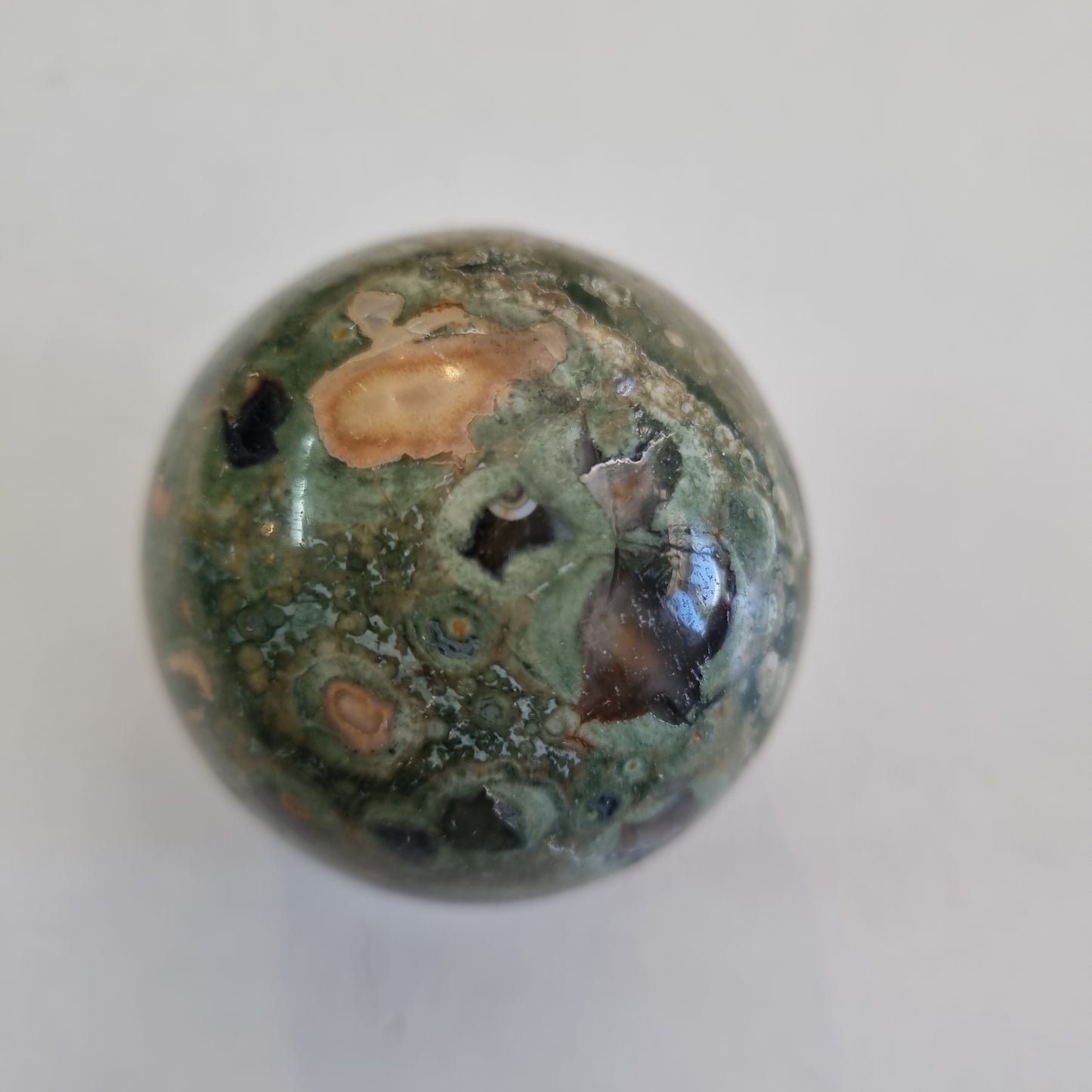 Rainforest Jasper Sphere