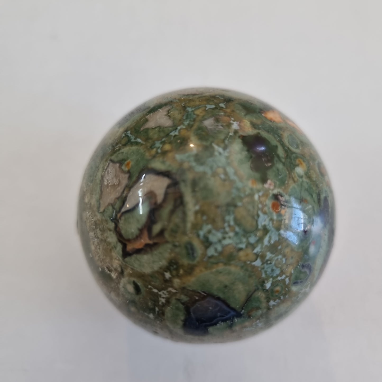 Rainforest Jasper Sphere