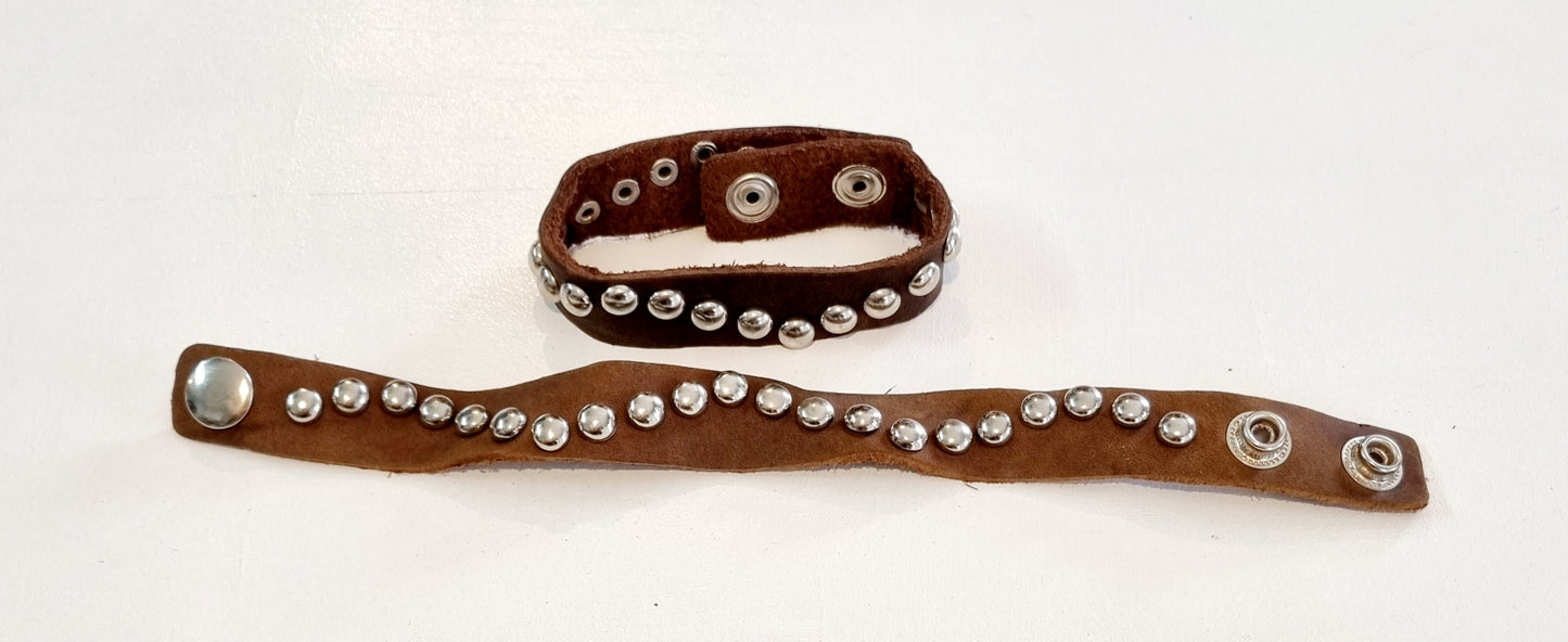 Studded Leather Bracelet