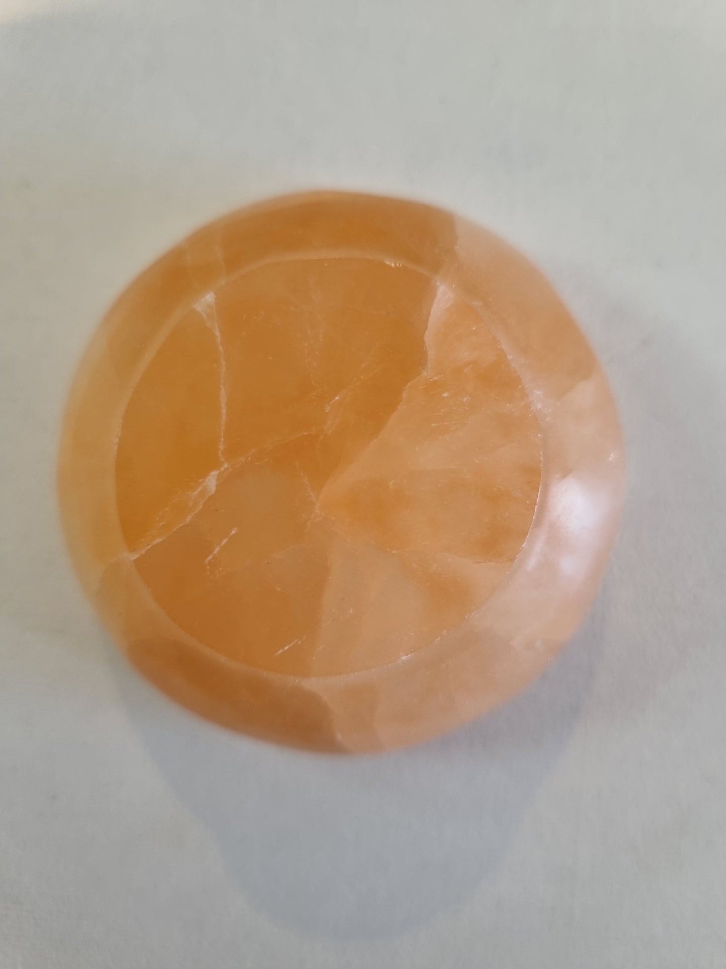 Orange Selenite Bowls