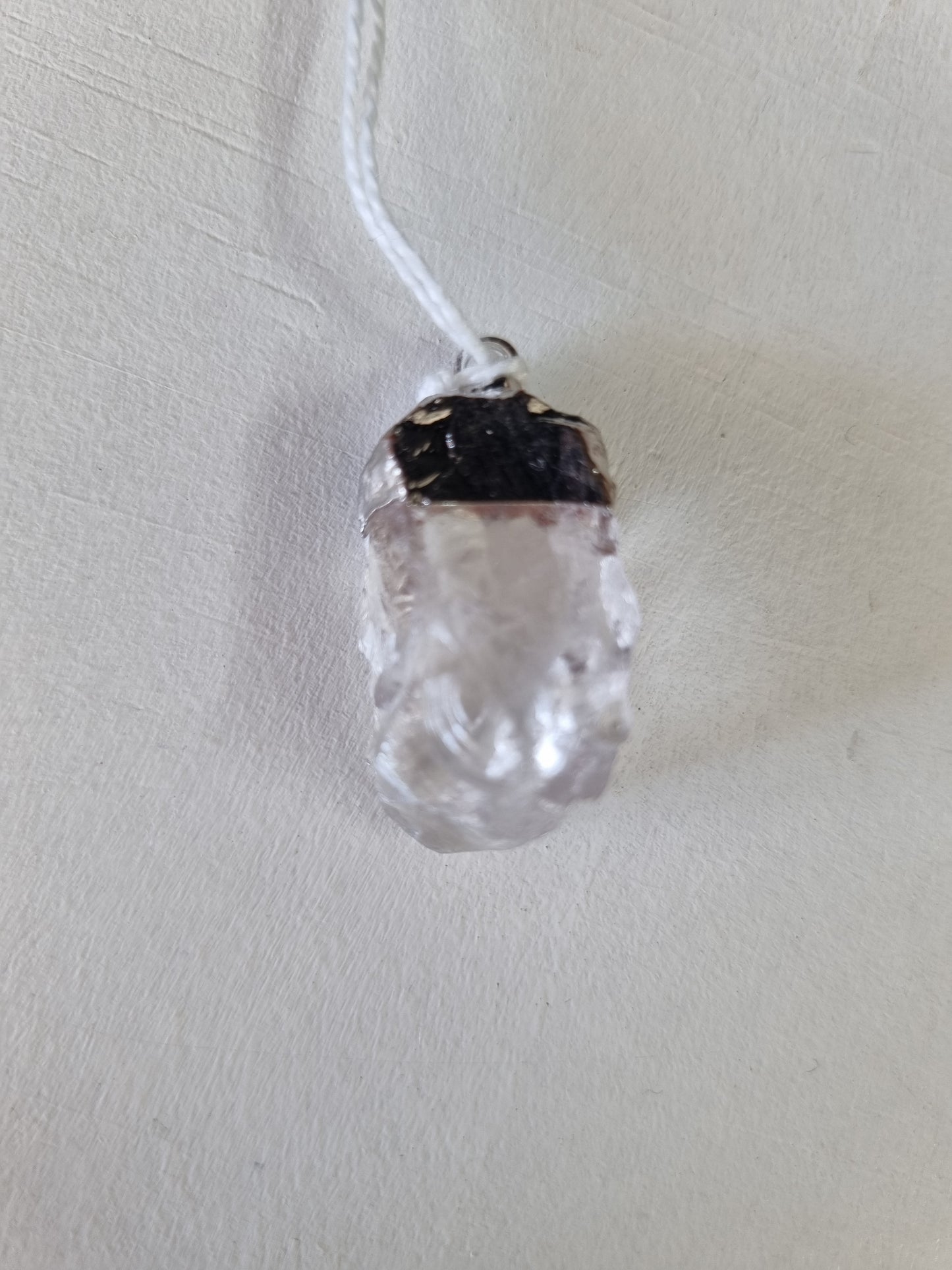 Raw Crystal Pendants