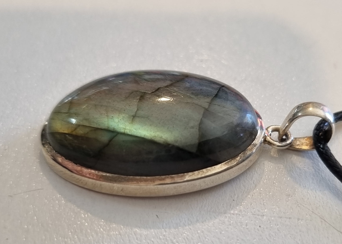 Labradorite Oval Pendant