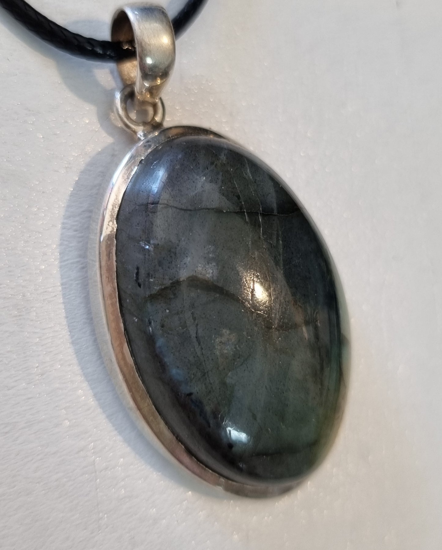 Labradorite Oval Pendant