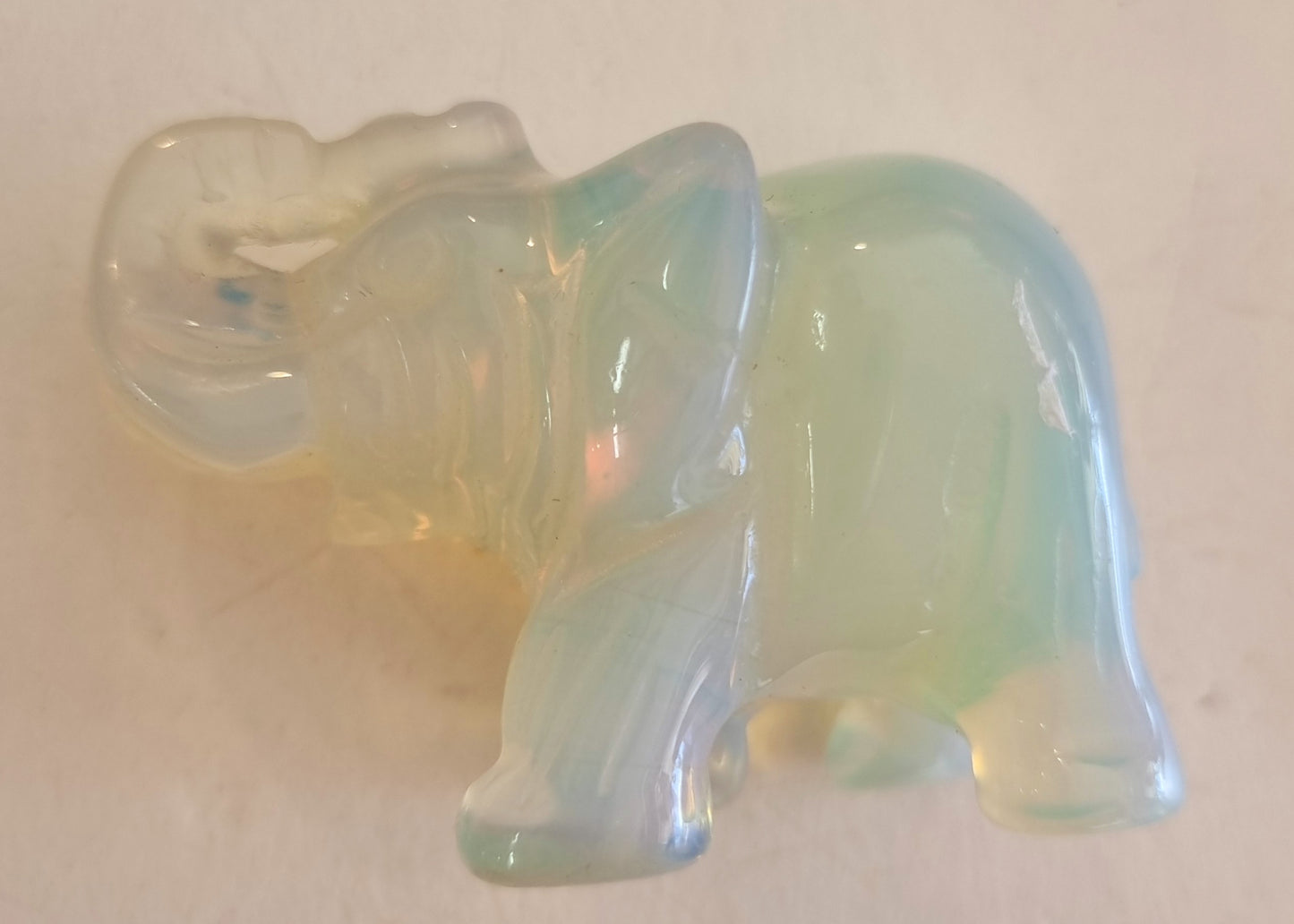 Crystal Elephants and Frog