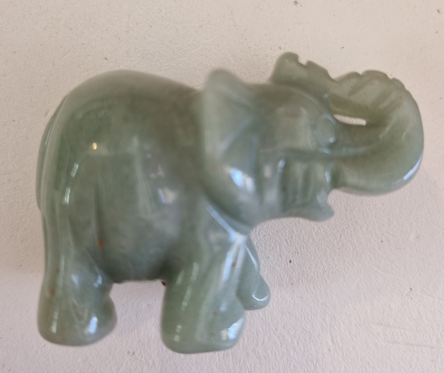 Crystal Elephants and Frog