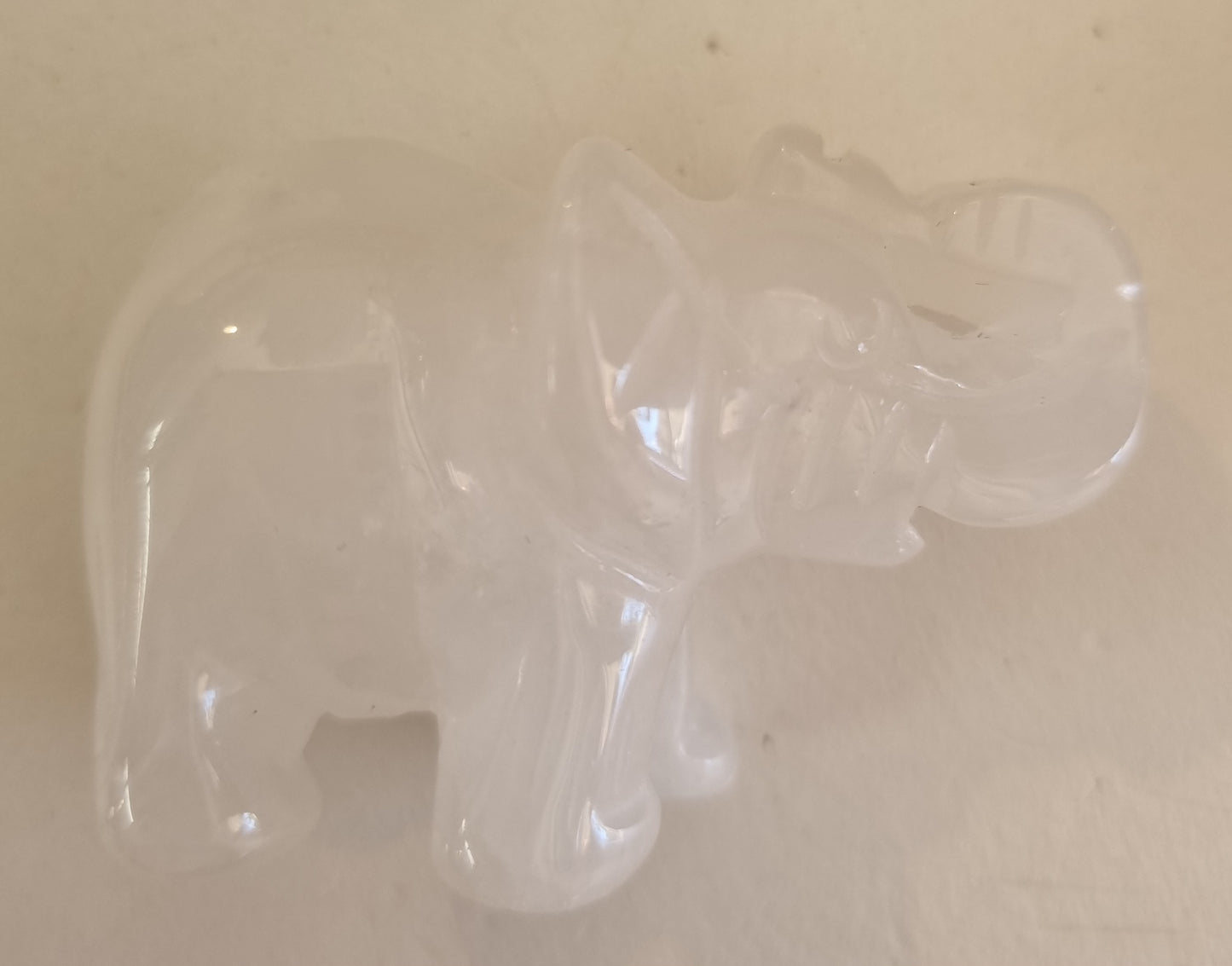 Crystal Elephants and Frog