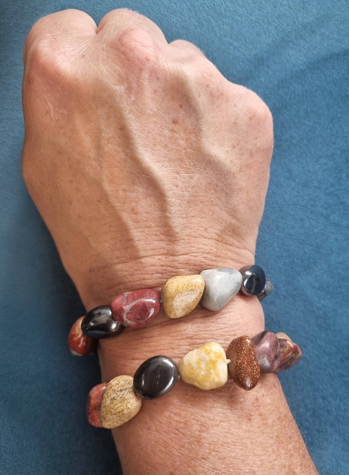 Mixed Stone Crystal Bracelets