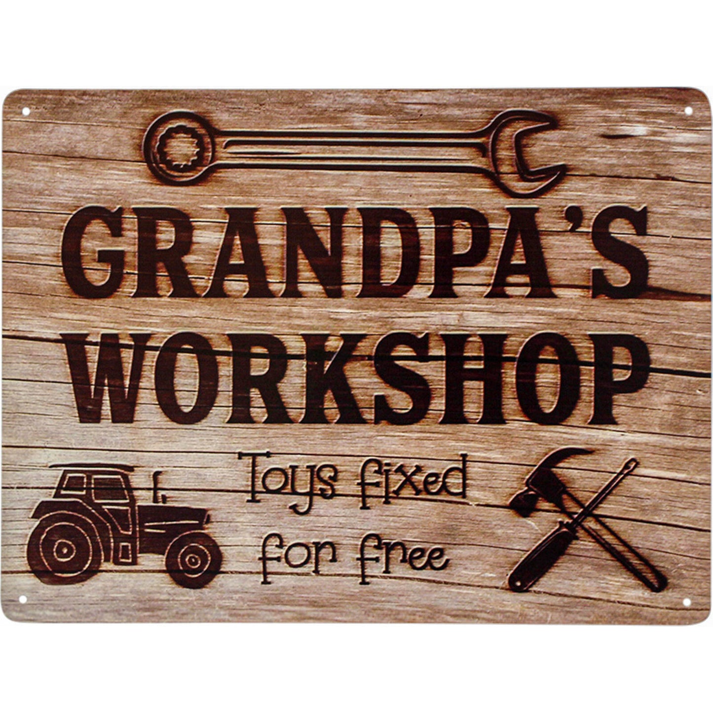 Grandpa's Workshop Sign