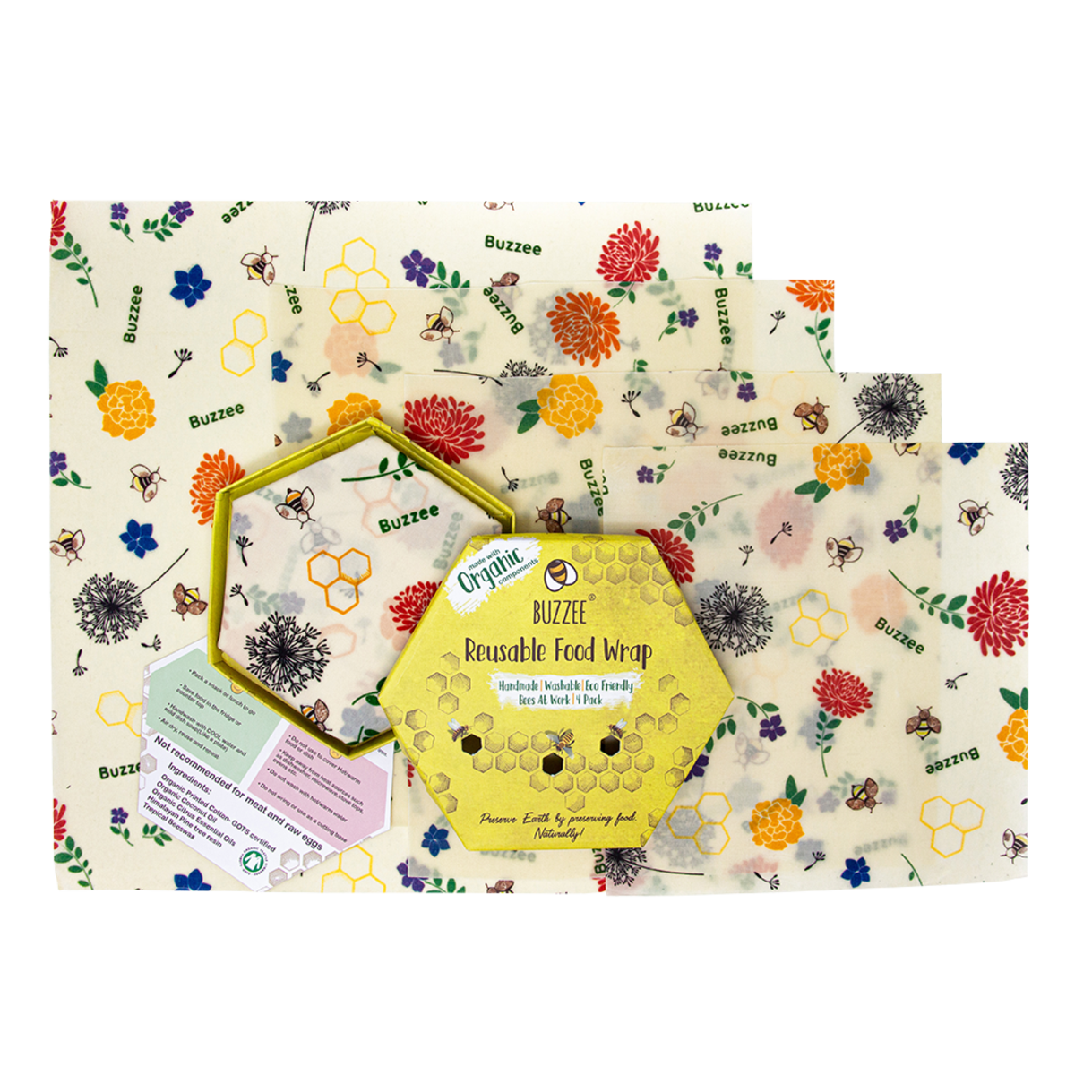 Organic Beeswax Wraps