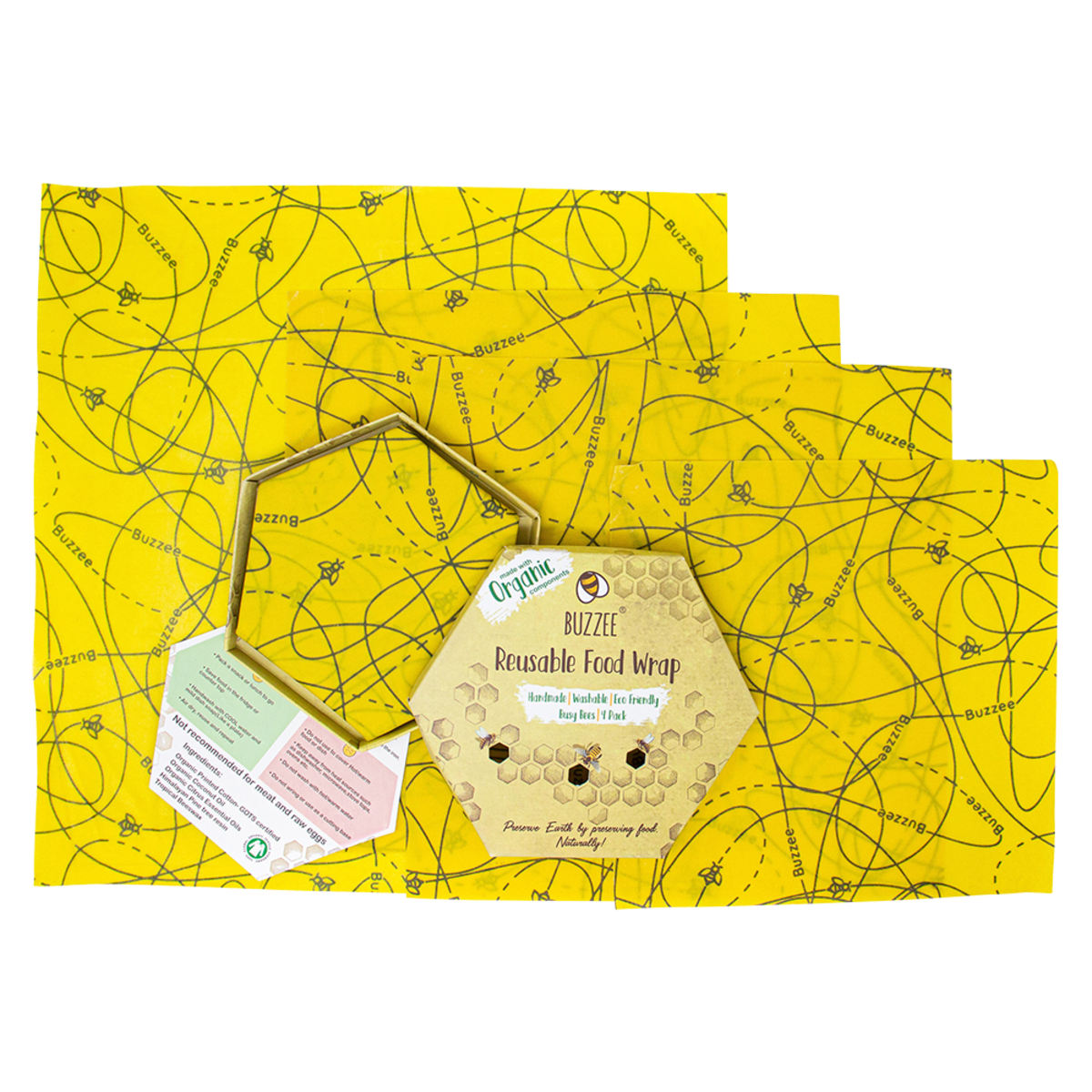 Organic Beeswax Wraps