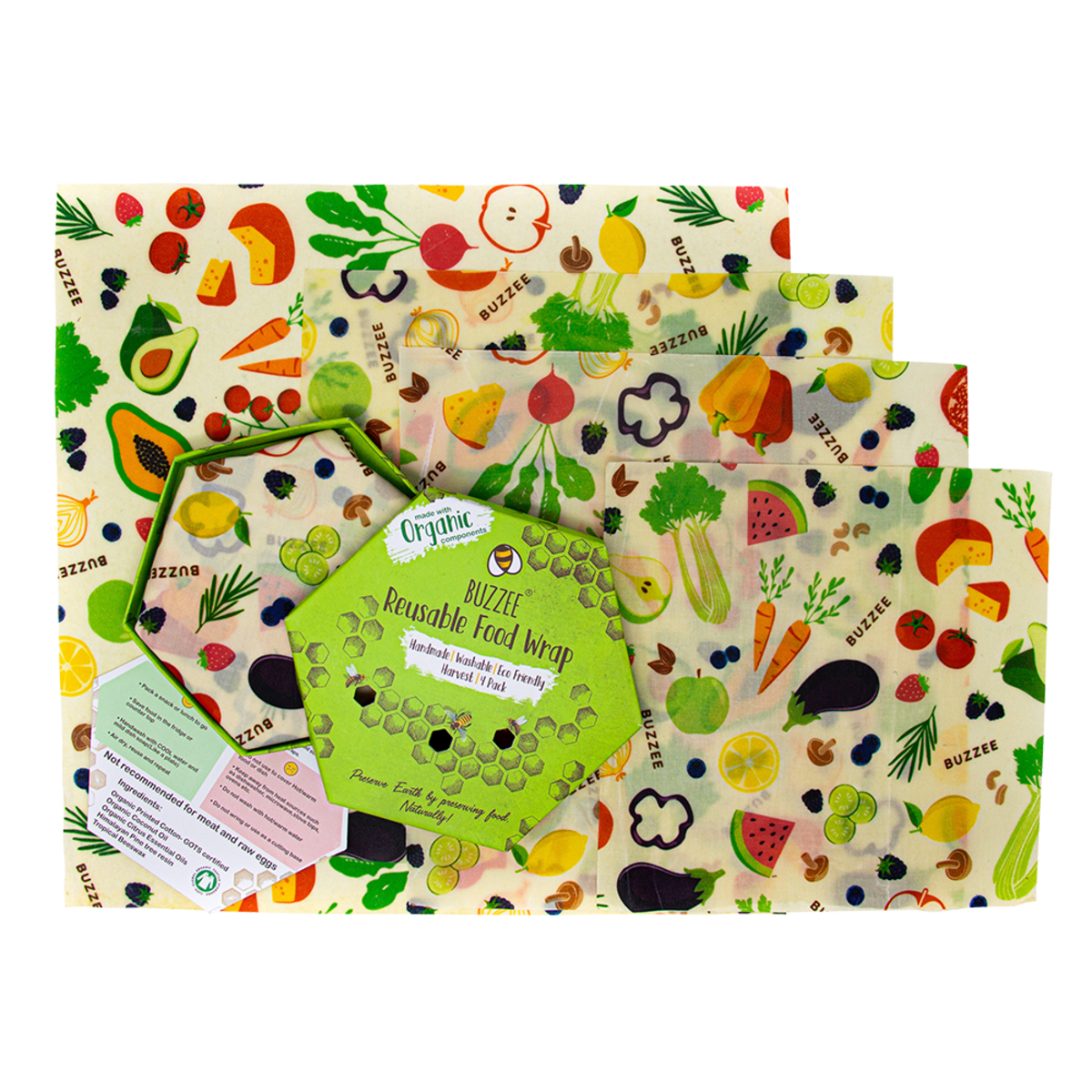 Organic Beeswax Wraps