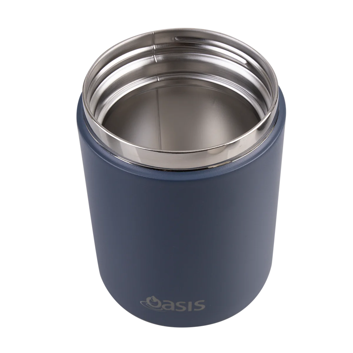 Stainless Steel Double Wall Insulated Food Flask with Handle