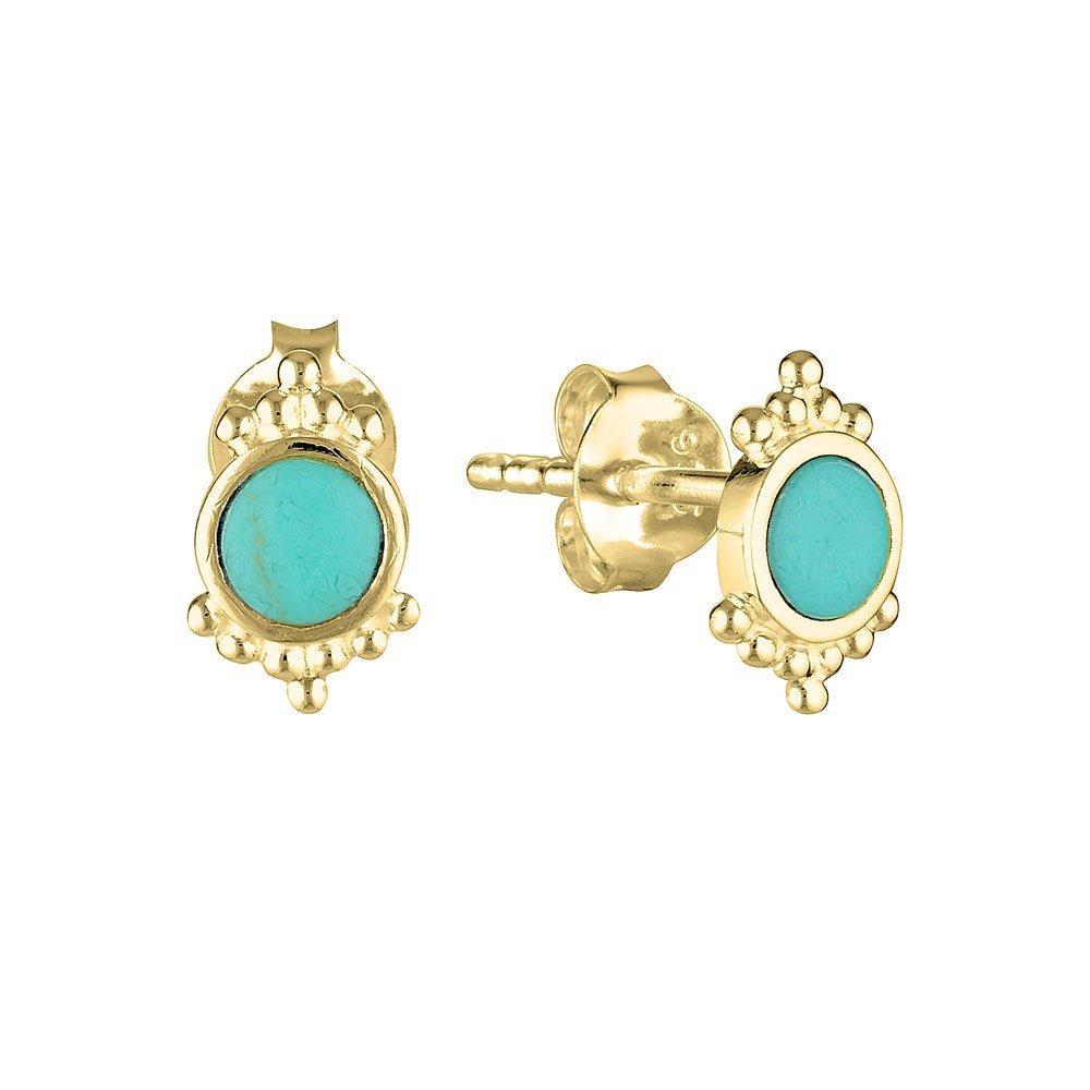 Granule Stud Earrings