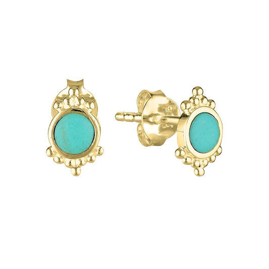 Granule Stud Earrings