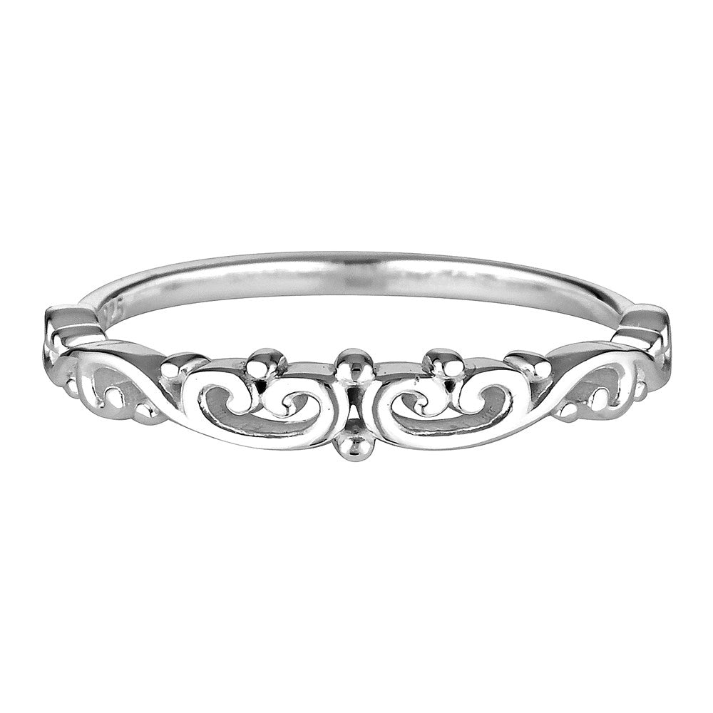 Sterling Silver Filigree Band Ring