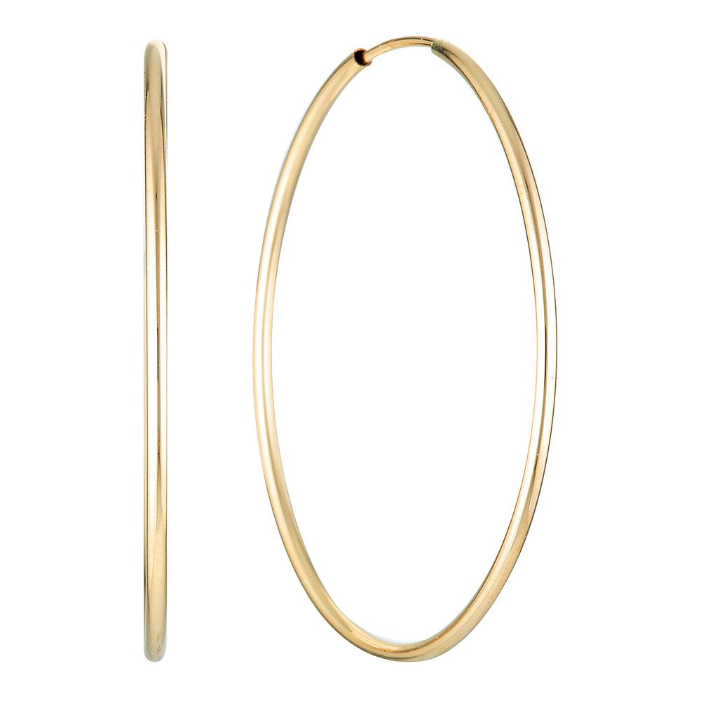 Fine Hoop Earrings