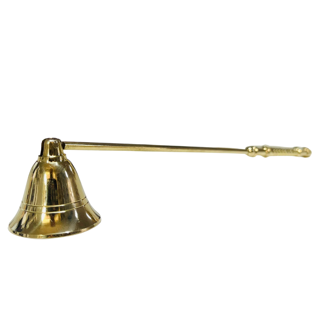 Elegant Metal Hinged Bell Candle Snuff