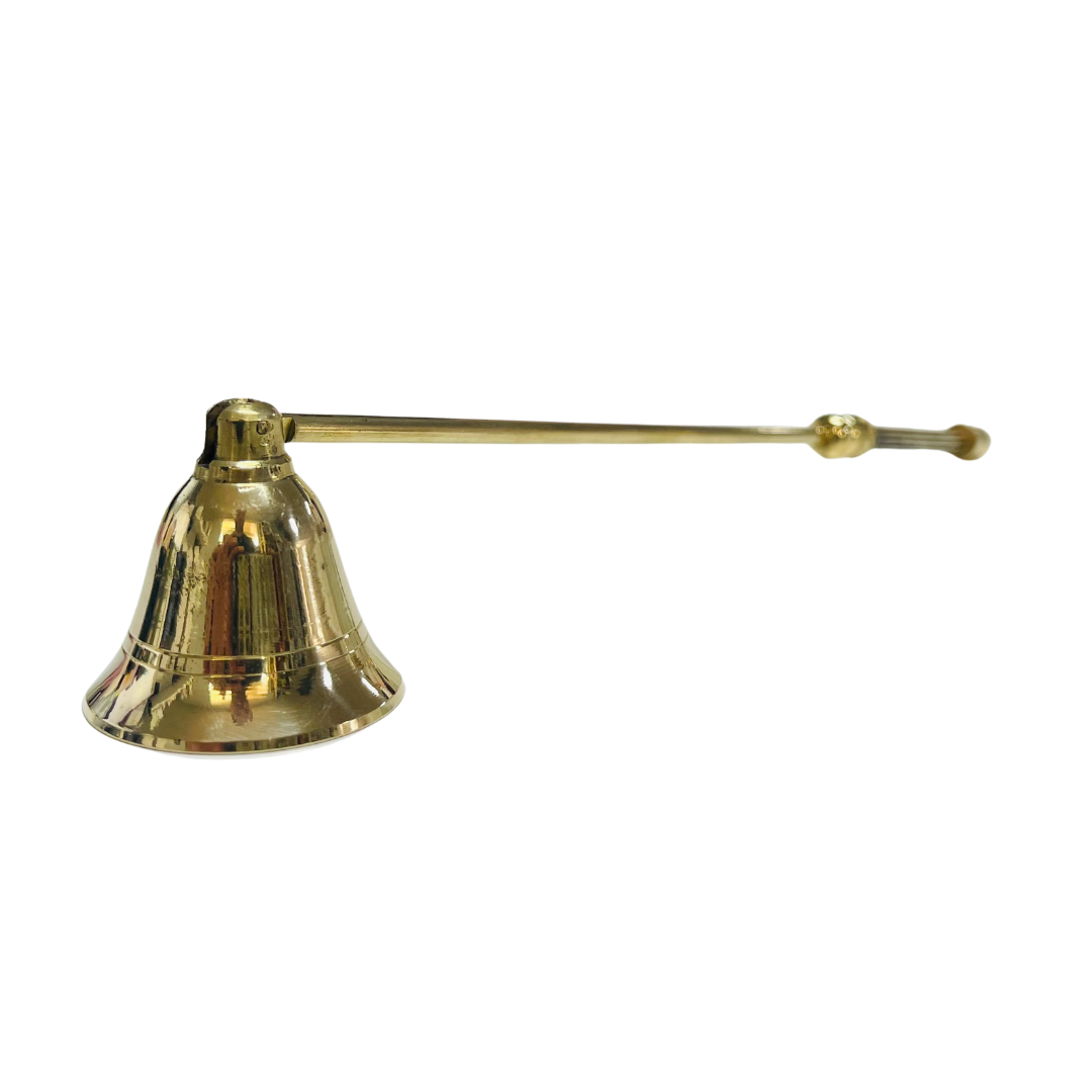 Elegant Metal Hinged Bell Candle Snuff