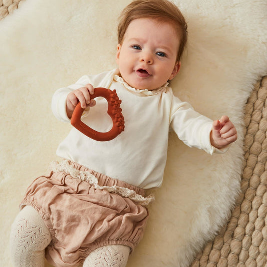 Sweet Heart Teething Ring