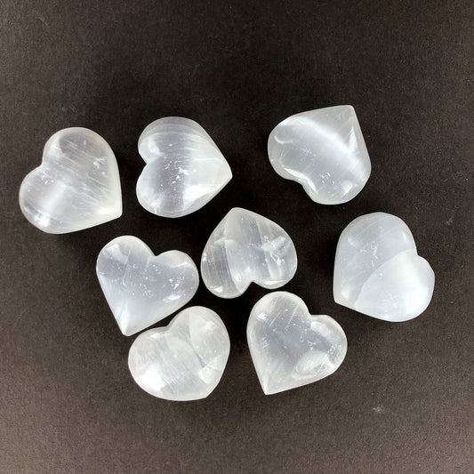 Selenite Heart | Small