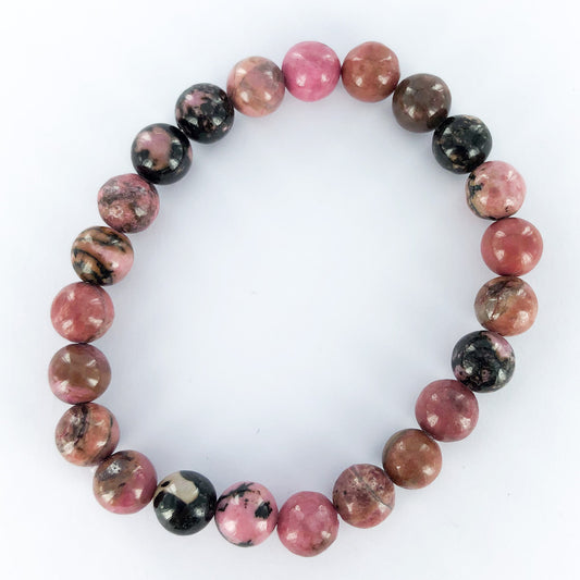 Bracelet Rhodonite Round