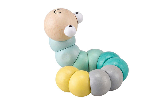 CALM & BREEZY WOODEN JOINTED WORM