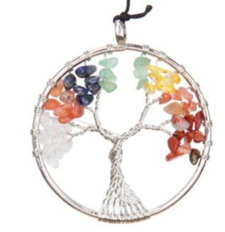 WIND CHIME WITH TREE OF LIFE