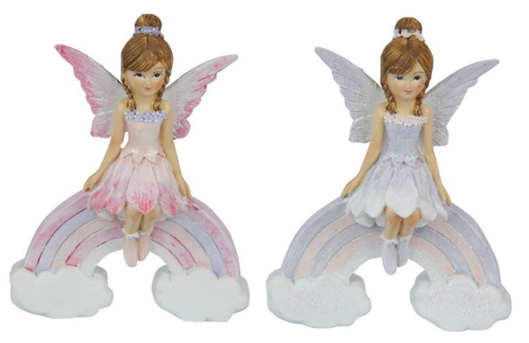 Fairy on Rainbow figurines