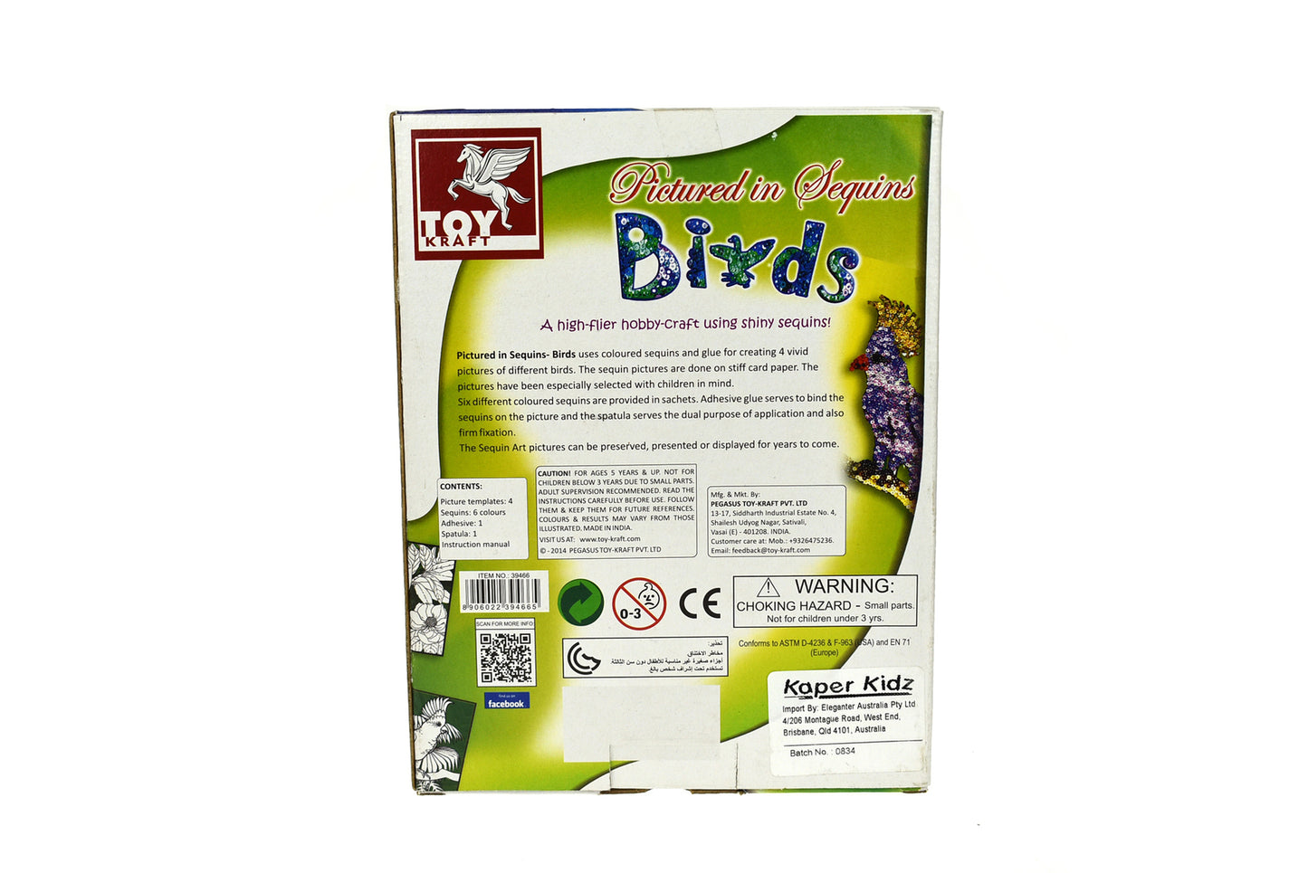 Sequins Birds Craft Kit