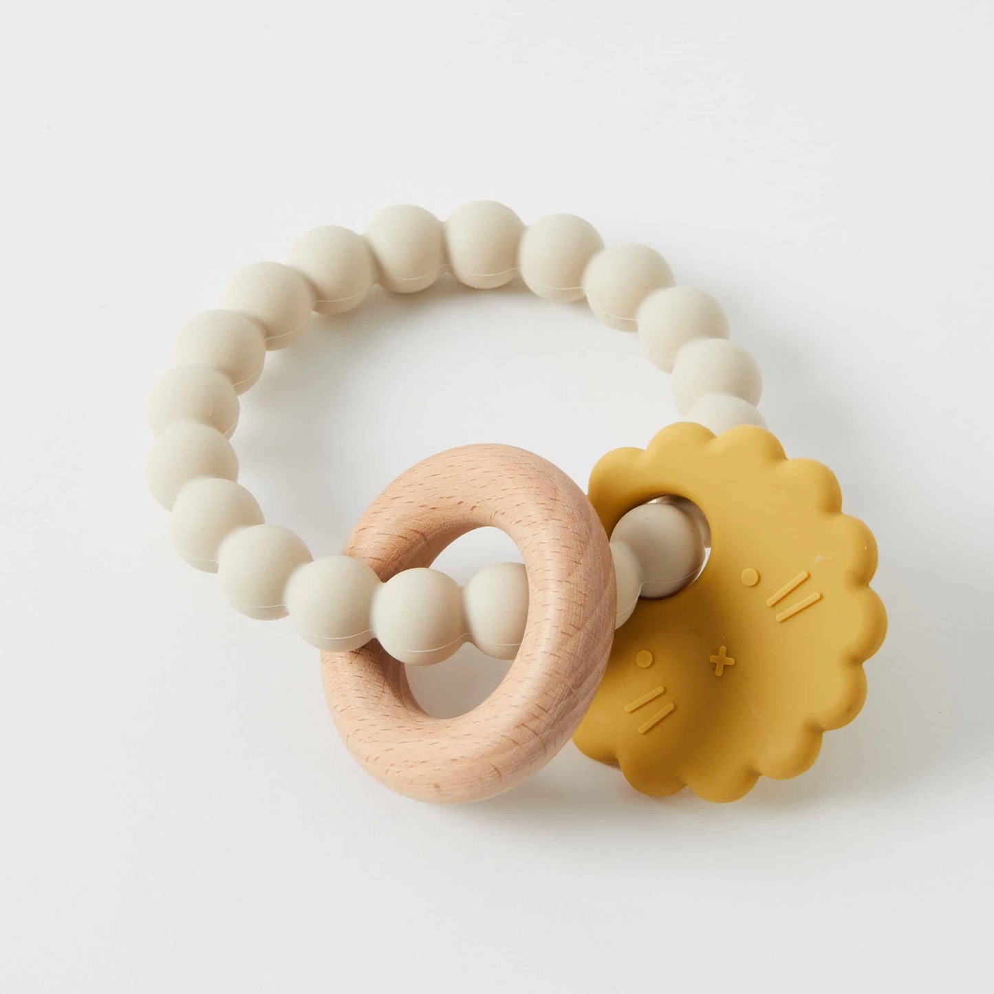 Mika Silicone & Wood Teethers