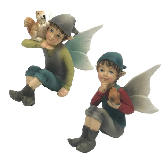 Sitting Elf figurines