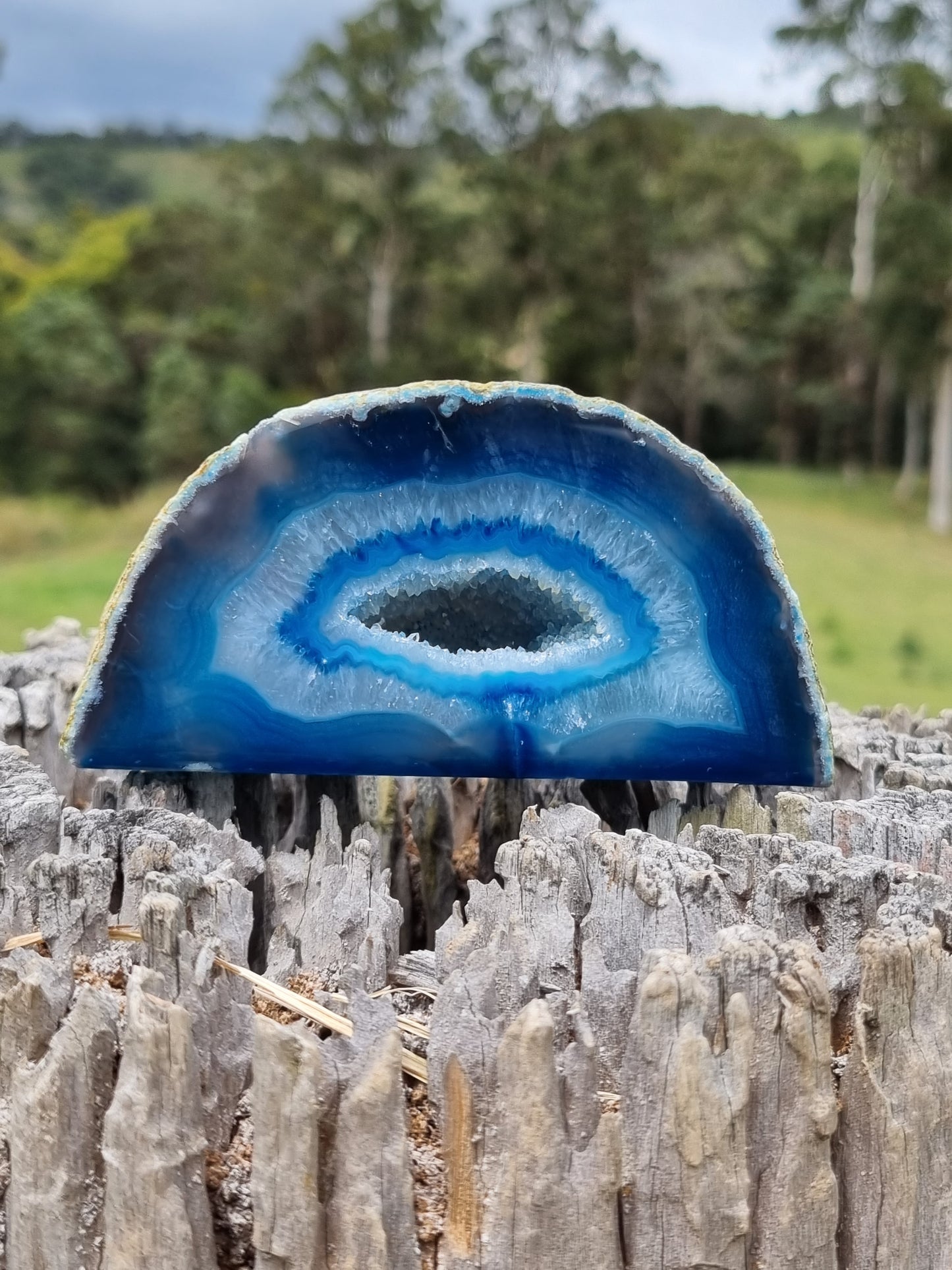 Agate Blue Crystal 2