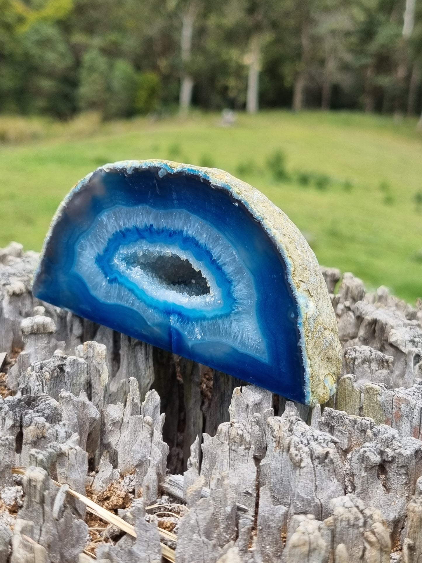 Agate Blue Crystal 2