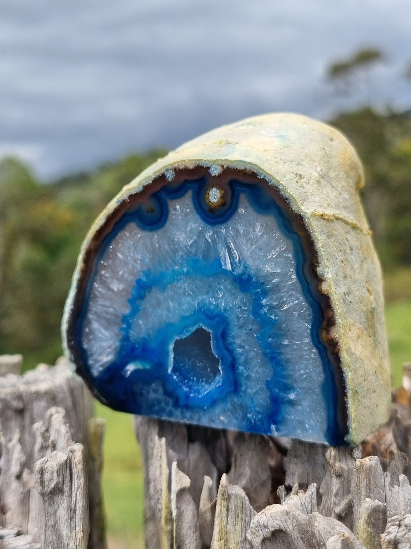 Agate Blue Crystal 3