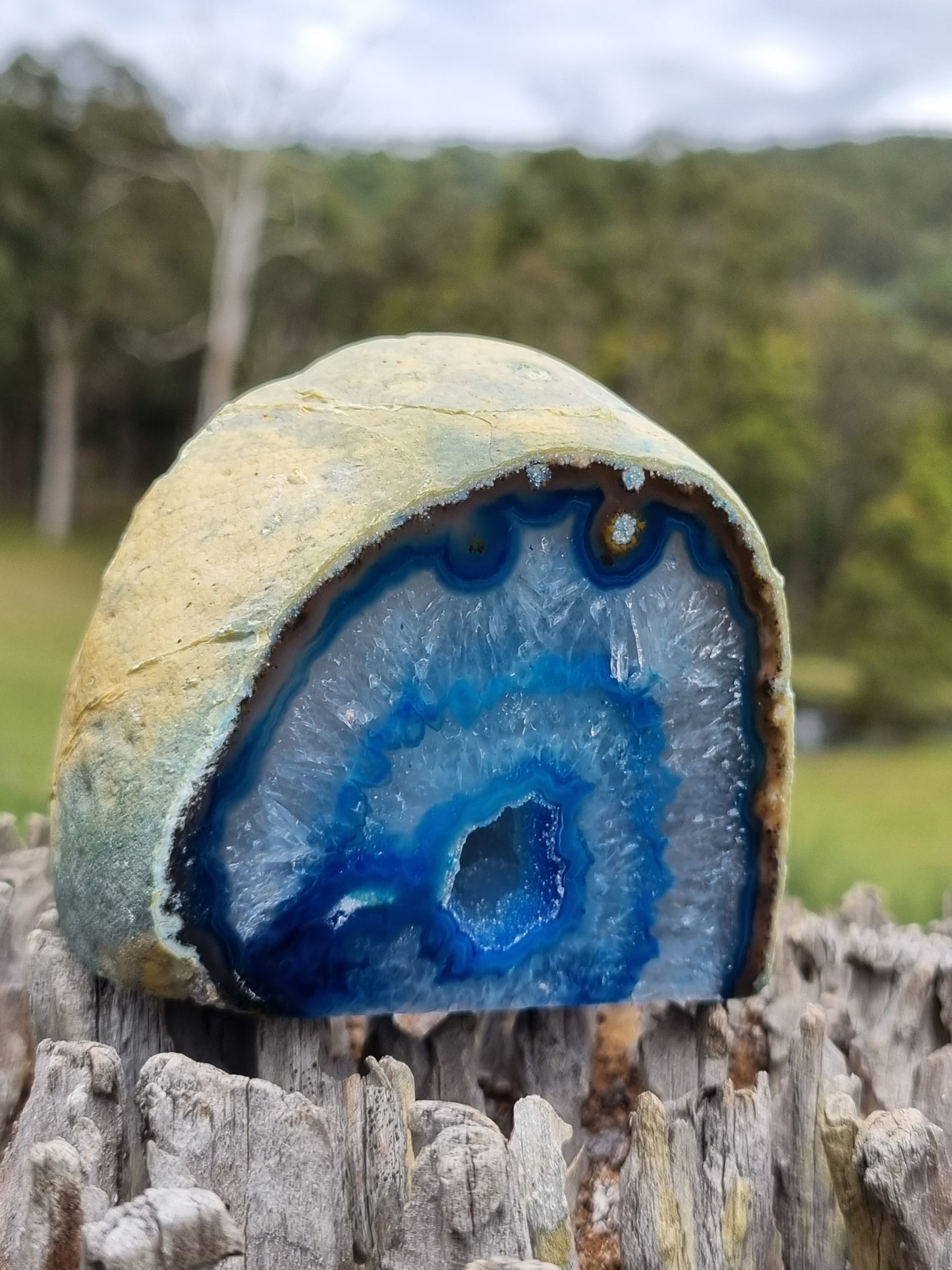 Agate Blue Crystal 3