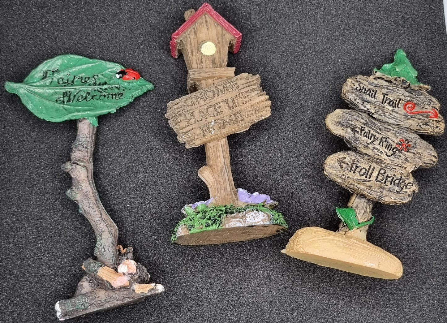 Fairy Garden Sign Post