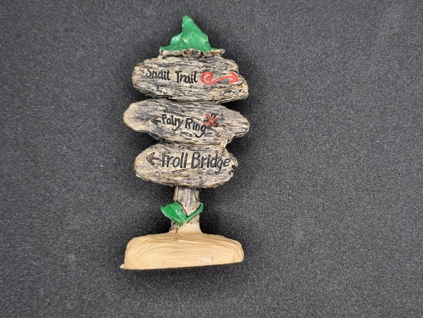 Fairy Garden Sign Post