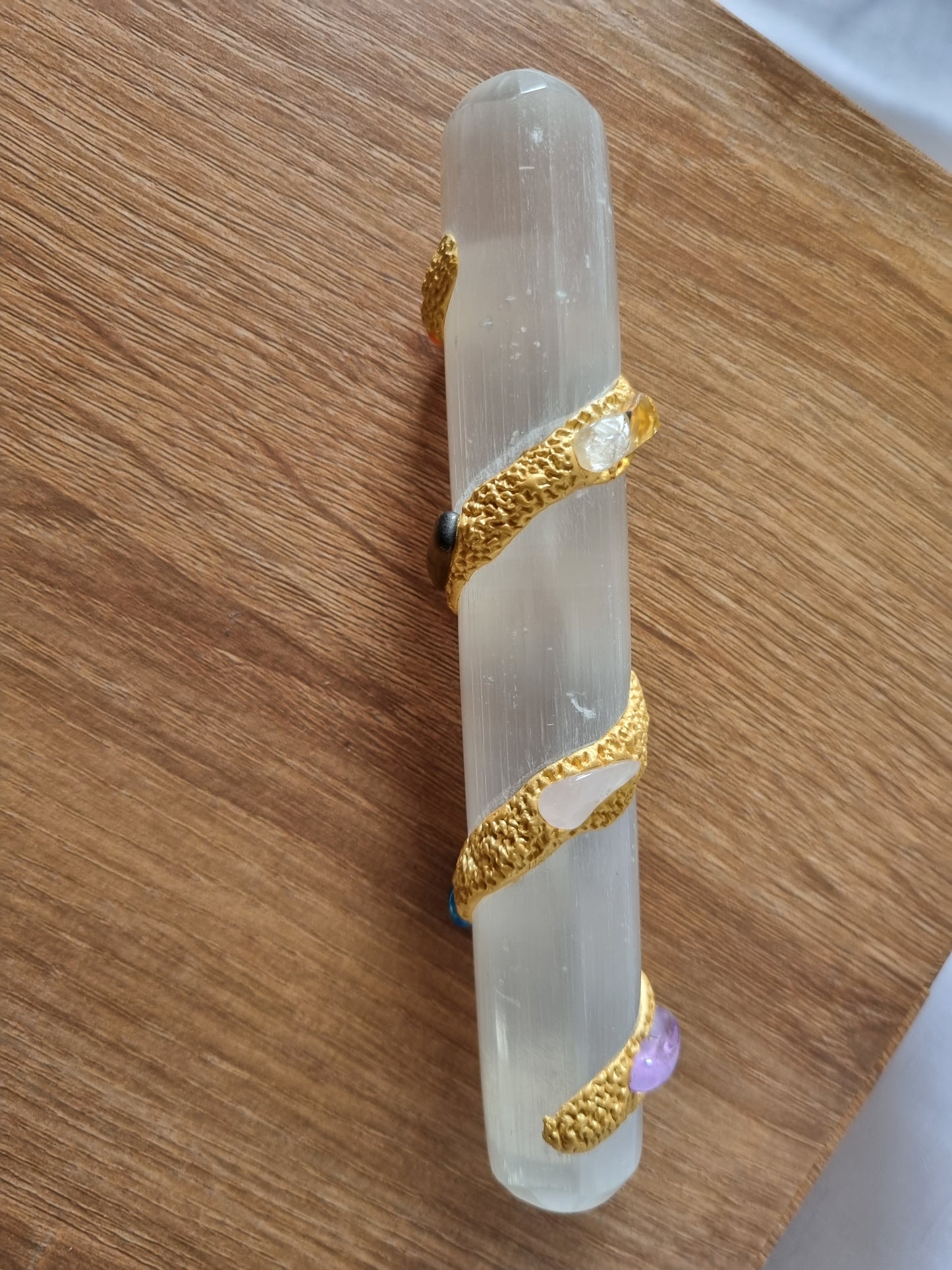 Selenite Wand