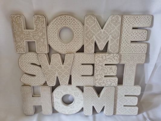 Home Sweet Home MDF Plaque