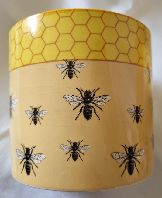 Floral Bee Pot