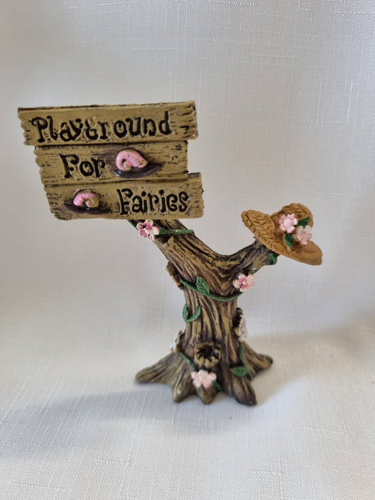 Fairy Garden Playground Sign