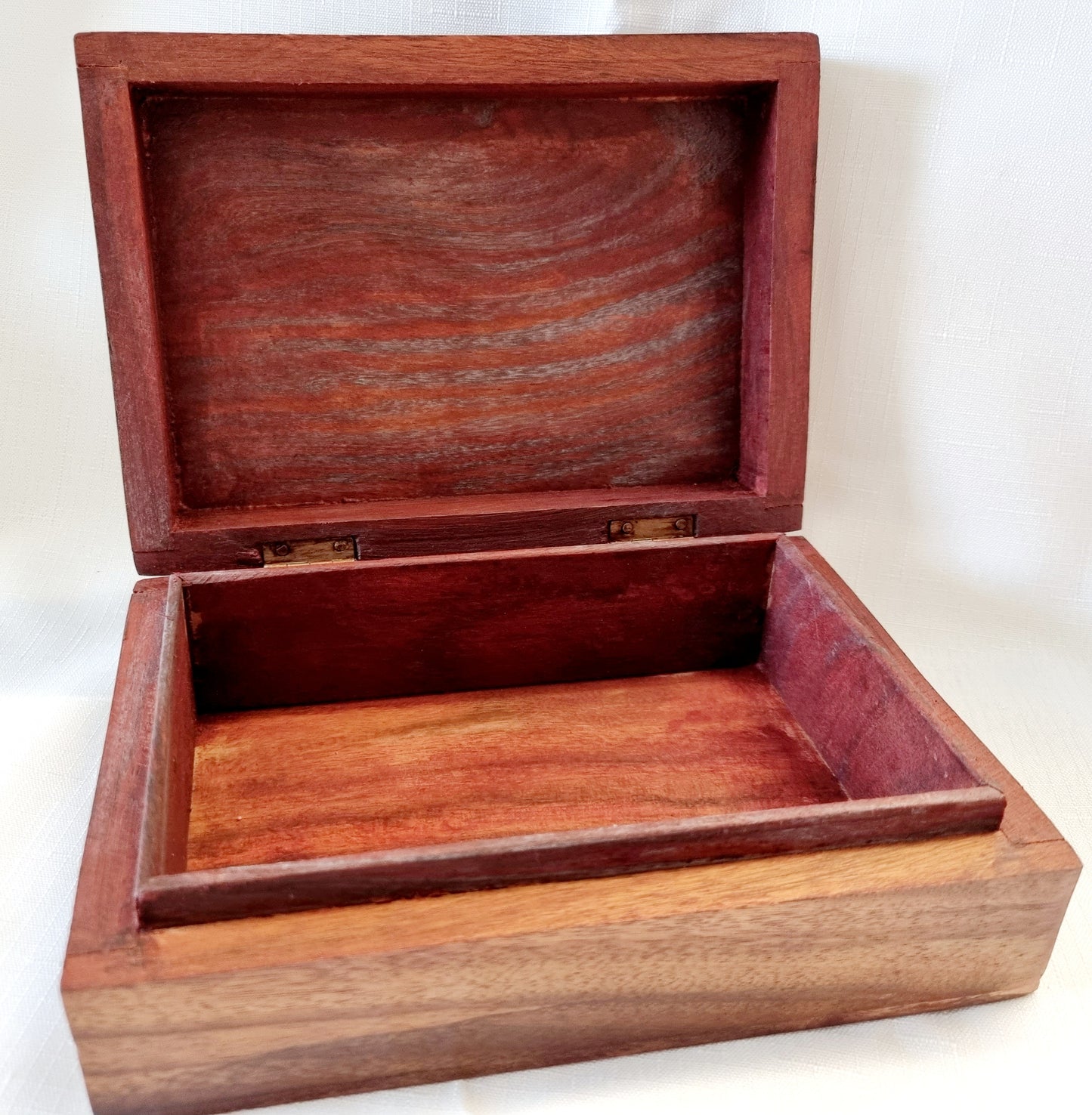 Tree of Life Carved Wood Box