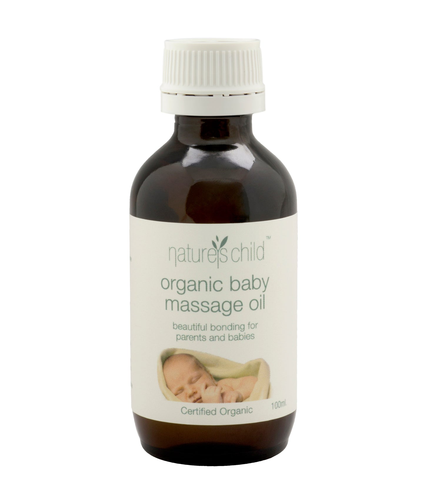 Nature's Child Certified Organic Baby Massage Oil 100ml