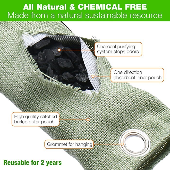 IOco Bamboo Charcoal Natural Absorber POUCH