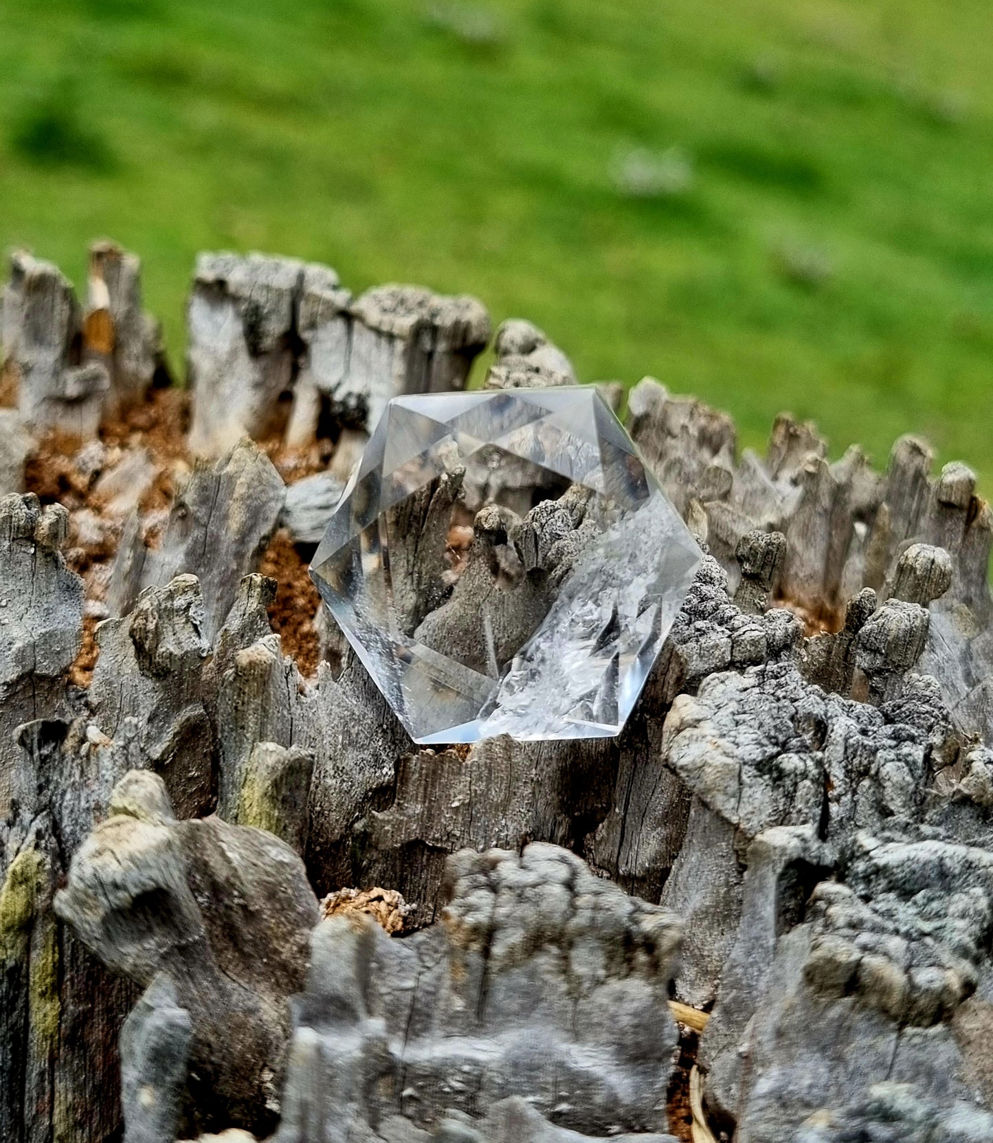 Clear Quartz Star