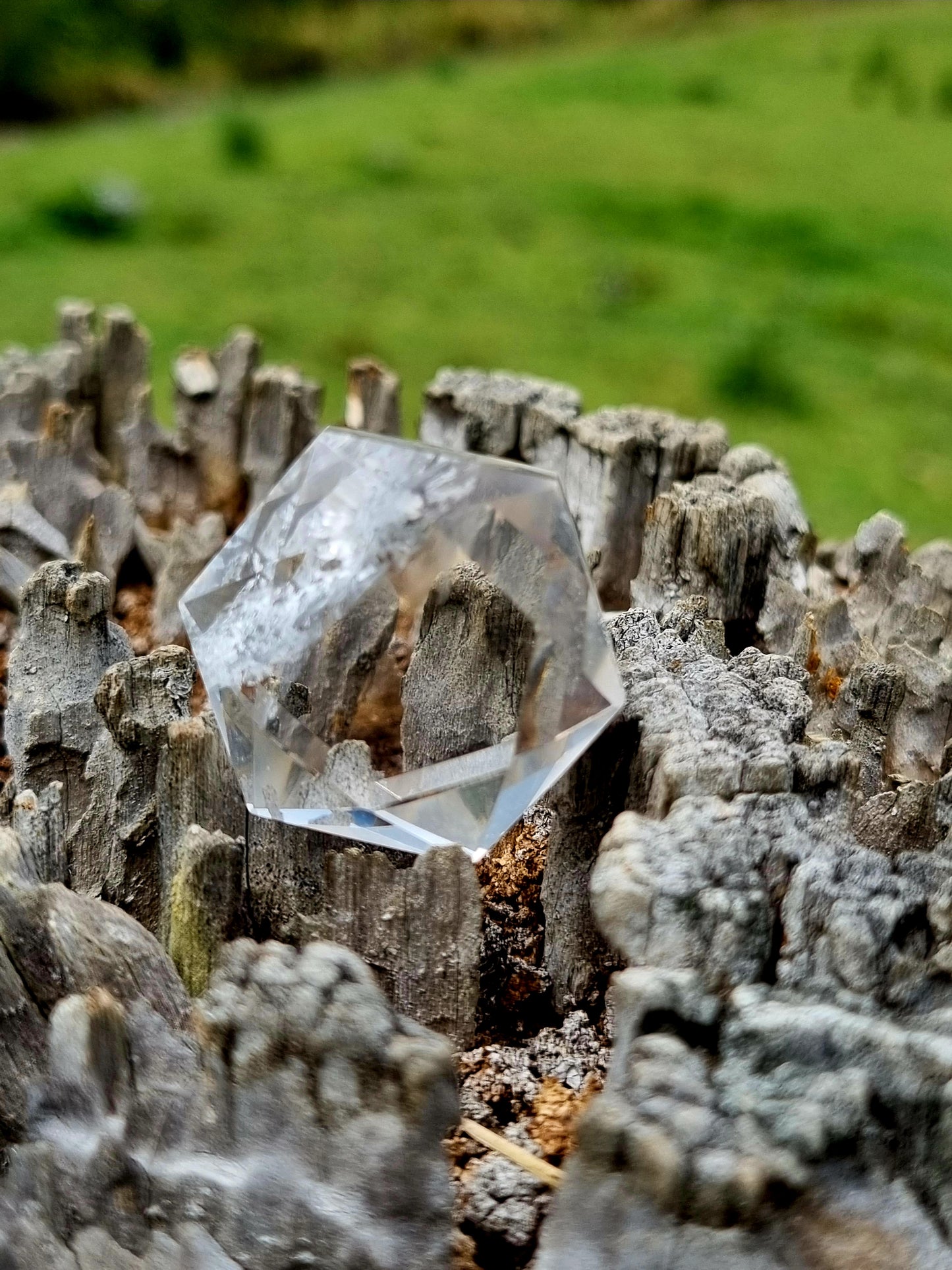 Clear Quartz Star