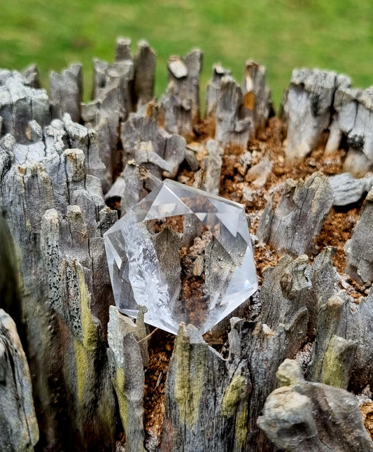 Clear Quartz Star