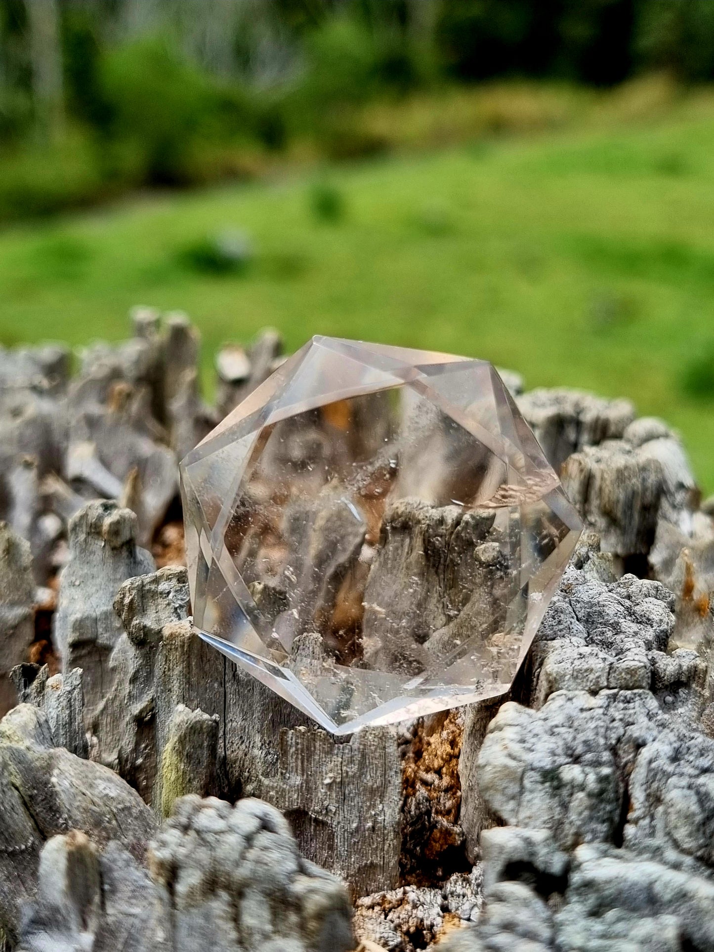 Clear Quartz Star